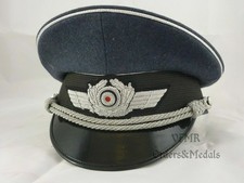 WK2 Luftwaffe Schirmm&uuml;tze f&uuml;r Offiziere g60