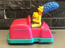 Jouet collection Mc Donald's Mac DO Marge et Lisa Simpson auto-tamponneuse