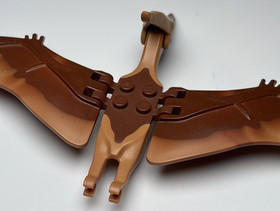 LEGO Dinosaur Pteranodon Figure Reddish Brown Back - Ptera02 - 5883