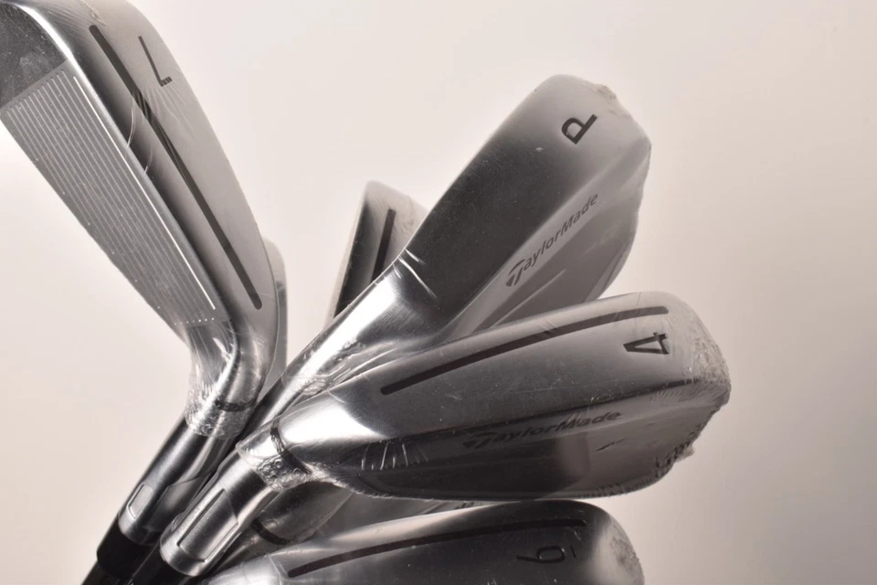 BRAND NEW TAYLORMADE QI IRONS 4-PW 7 IRONS KBS STIFF STEEL LEFT HAND - Image 4 of 4