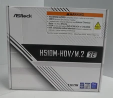 ASRock H510M-HDV/M.2 SE Motherboard Used