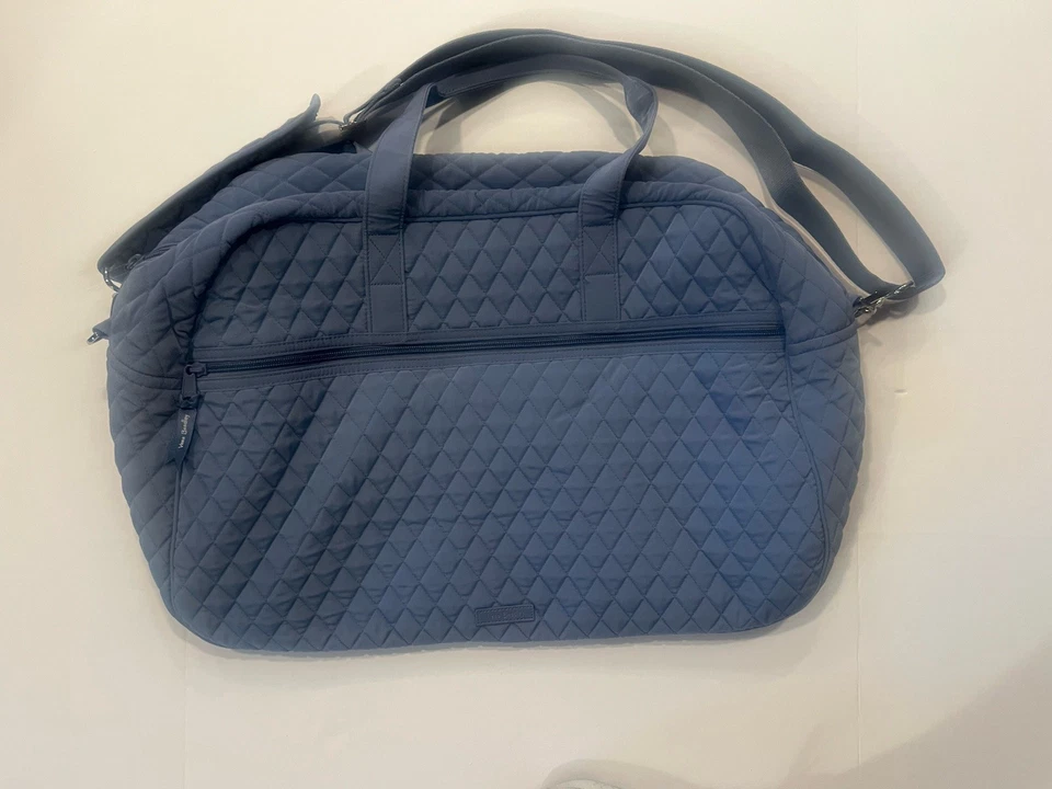 Vera Bradley Grand Traveler Bag- Purple/(Rustic Blue)- NEW- W/O Tags- - Image 3 of 4