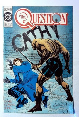 The Question #33 (1989) DC Comics 1st Print Comic Book
