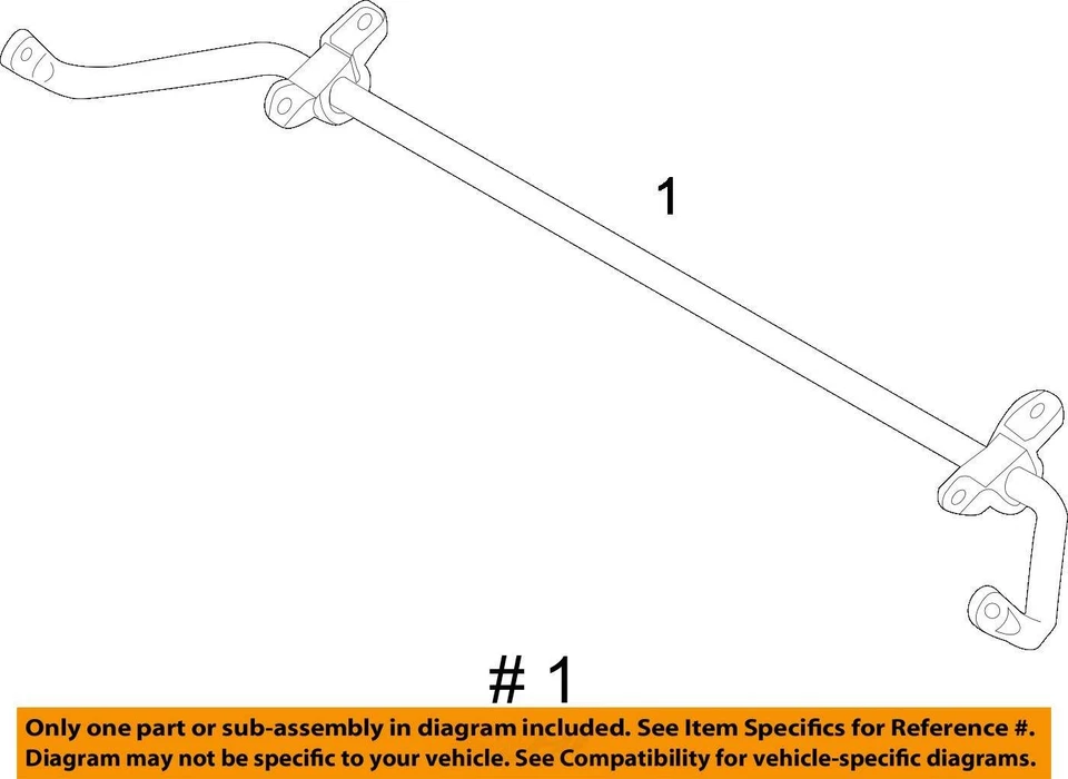 Barra oscilante estabilizadora de suspensão traseira inferior BMW M5 F10 2013 2014 2015 2016 FABRICANTE DE EQUIPAMENTO ORIGINAL - Imagem 4 de 4