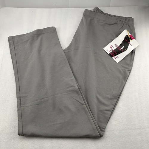 Damenhose With Control 2x Übergröße Bauchkontrolle schmales Bein 30" Schrittlänge grau neu mit Etikett - Bild 11 von 11