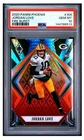 2020 Jordan Love Phoenix Fire Burst Prizm RC PSA 10 Rookie Packers Silver Accent