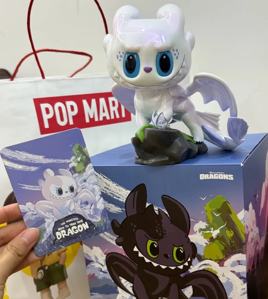 Estatuilla The Monsters Cómo entrenar a tu dragón 6,89 pulgadas lindo arte juguete regalo lo último Foto 4 de 4