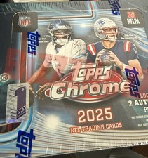 '25 Topps Chrome Football FDI First Day Issue Jumbo Hobby Box delight Kaiju RARE