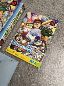 SNK Baseball Stars Neo Geo Pocket Color NGPC Complete CIB