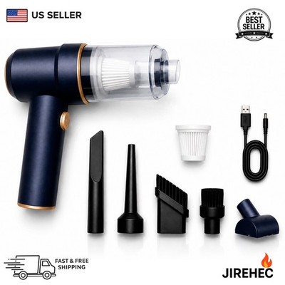 Cordless Handheld Vacuum Cleaner with Blower Strong Suction for Car Home Office
