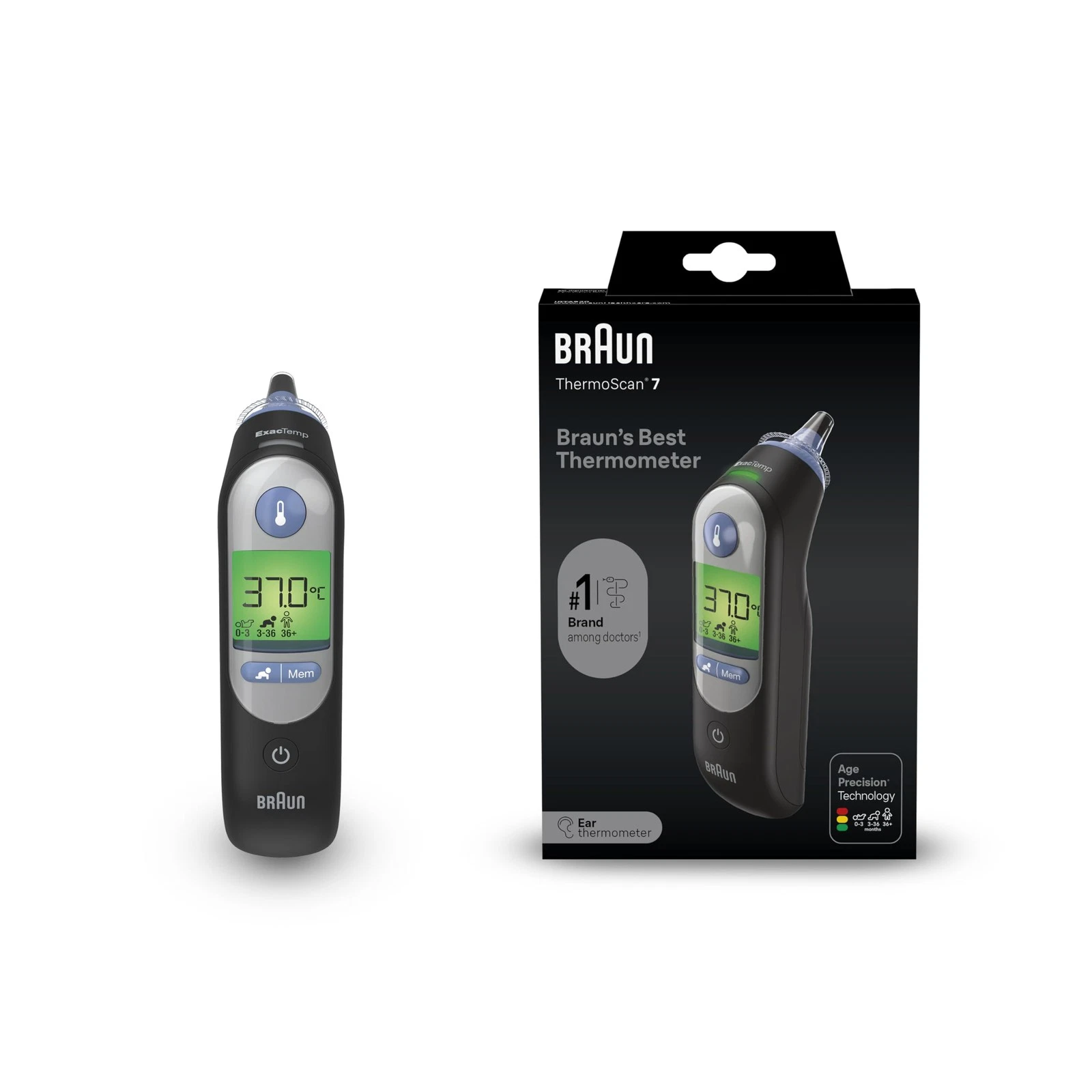 Korperpflege Braun Thermometer ThermoScan 7 IRT6520B NEW
Opens in a new window or tab