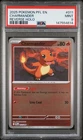 2025 POKEMON PFL EN-PHANTASMAL FLAMES REVERSE HOLO #011 CHARMANDER PSA 9