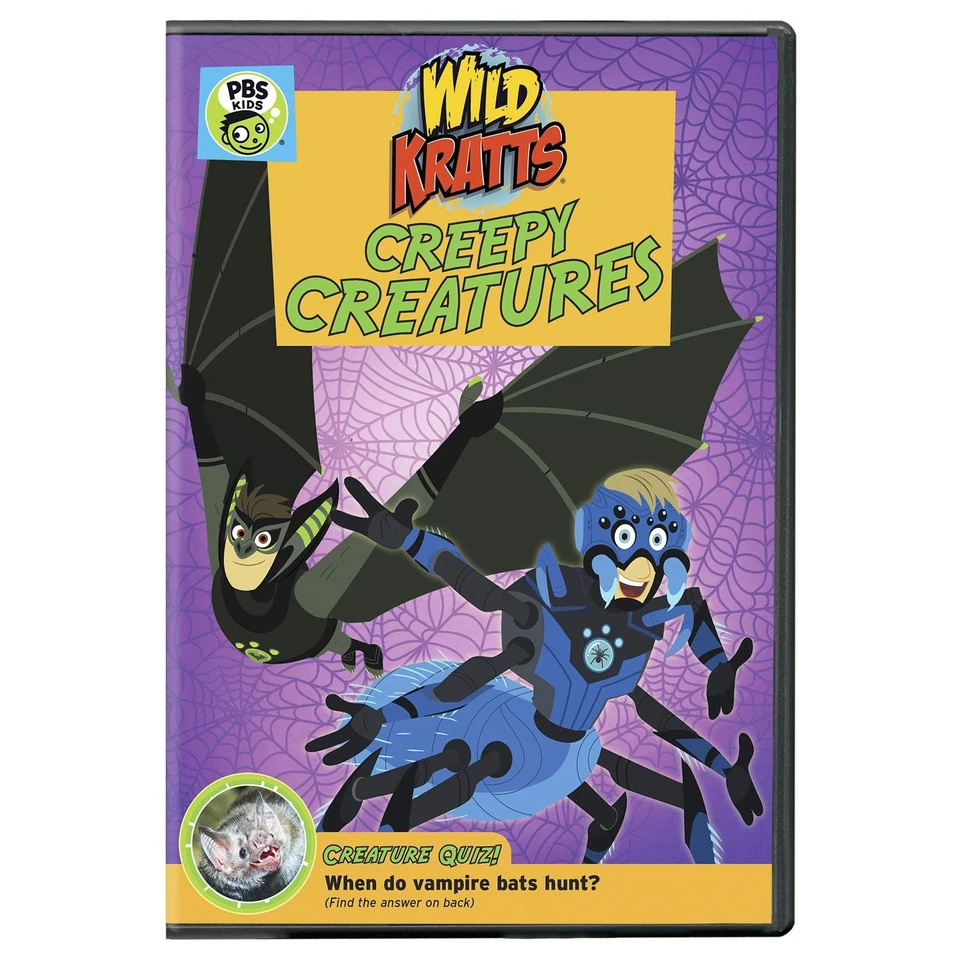 Wild Kratts: Creepy Creatures! DVD (DVD) - Image 2 of 2