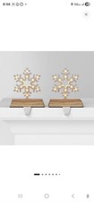 Wondershop2pk Christmas Lit Snowflake Stocking Holder - Wondershop  