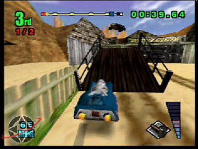 Hot Wheels: Turbo Racing (Sony PlayStation 1, 1999)