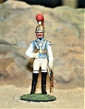 NAPOLEONIC WARS, FRENCH CARABINIER MARASHAL ON THE FIELD 60MM PAINTED METAL