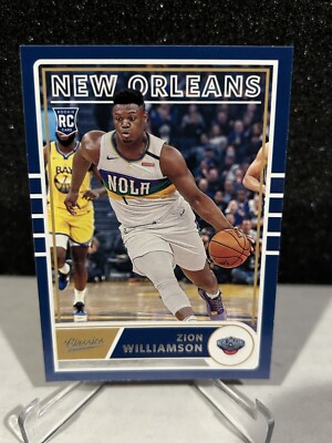 2020 Panini Chronicles Zion Williamson RC Classics #664 New Orleans Pelicans