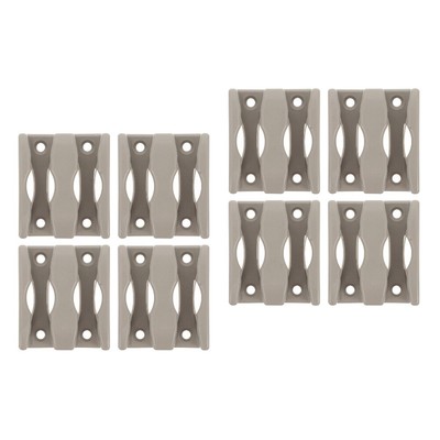  2 Count Duschtürführungen Für Glasschiebetüren Untere Riegel Gestell