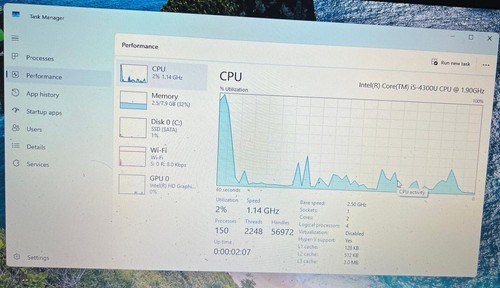 Lenovo ThinkPad x240 Core i5 Windows 11 Pro-24H2 500GB SSD Drive 8gb RAM laptop$ - Picture 12 of 16