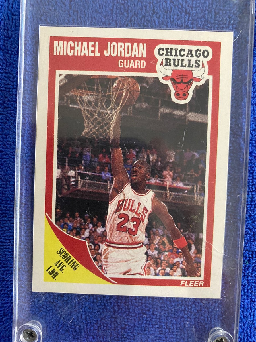 1989-90 Fleer Michael Jordan #21 Basketball RAW high Grade | eBay