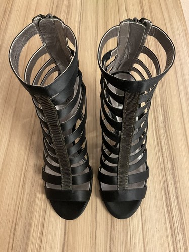Damen Riemensandale mit Absatz CALVIN KLEIN, schwarz, Gr. 38,5 - Bild 3 von 4