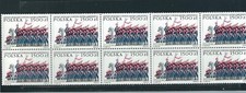Poland SC # 3171 Polish National Anthem Bicentenary . Strip Of 10 . MNH