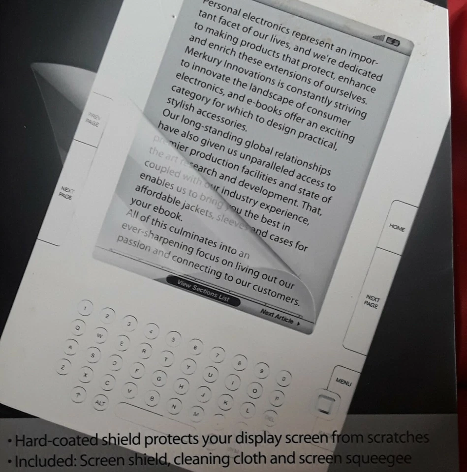 Protector de pantalla Kindle para pantalla de 6" Foto 2 de 4