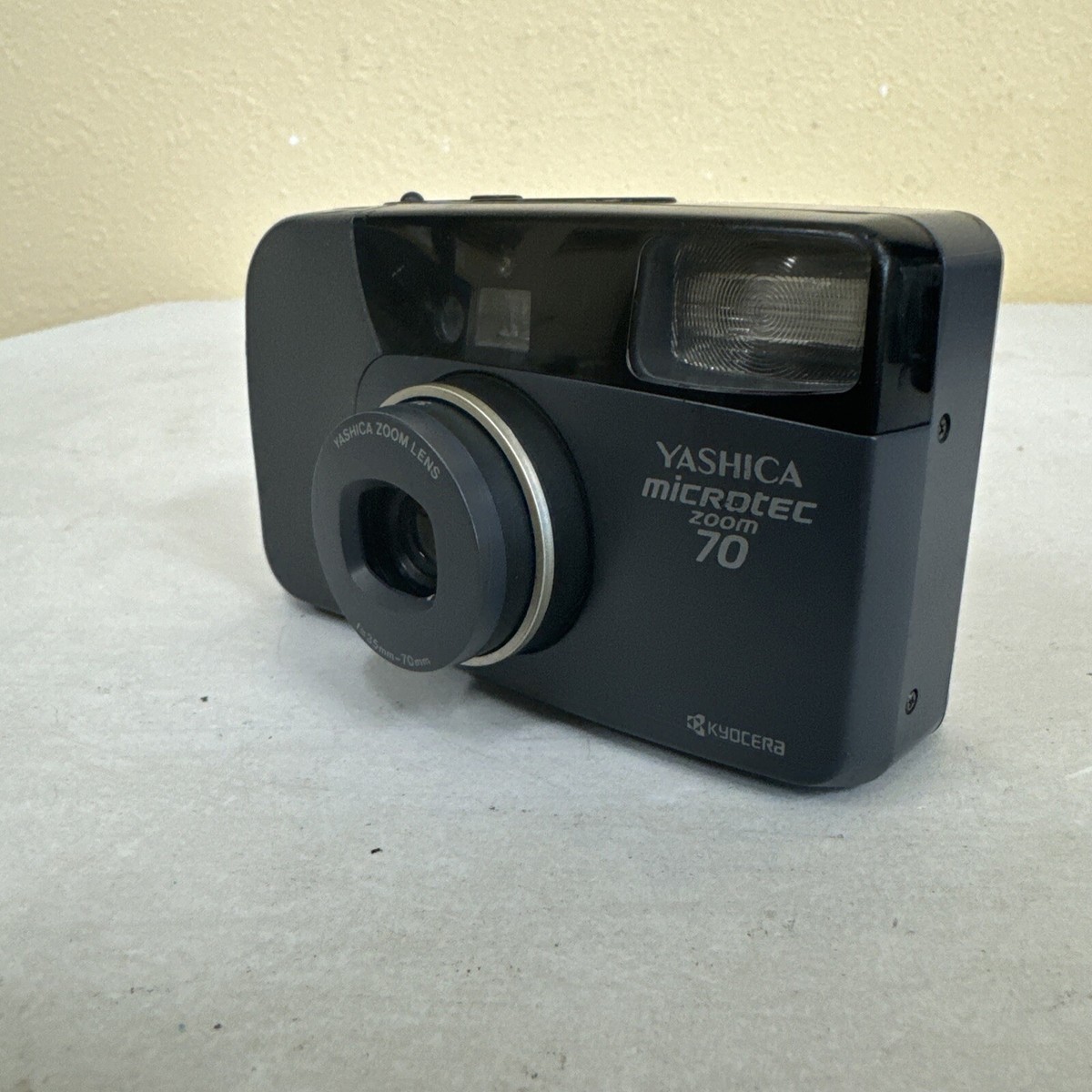 Yashica Microtec Zoom 70 Kyocera 35mm Film Point Camera Tested
