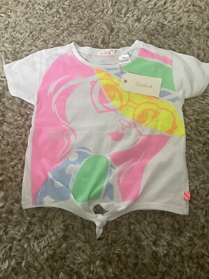 NWT BILLIEBLUSH WHITE T-SHIRT. Size 6