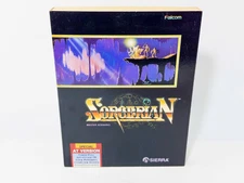 Sorcerian IBM AT PC 3.5" & 5.25" MS-DOS Big Box Dual Version Sierra 1990, Nice