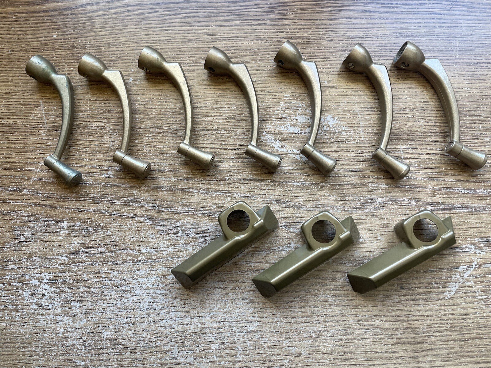 Lot Of 7 Pella X429 Window Crank Handles, 3 Covers Gold/Bronze eBay