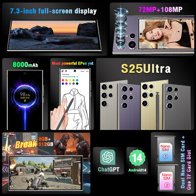 New S25 Ultra Android 13 8GB+512GB 7.3 New S25 Ultra Android 13 8GB+512GB 7.3