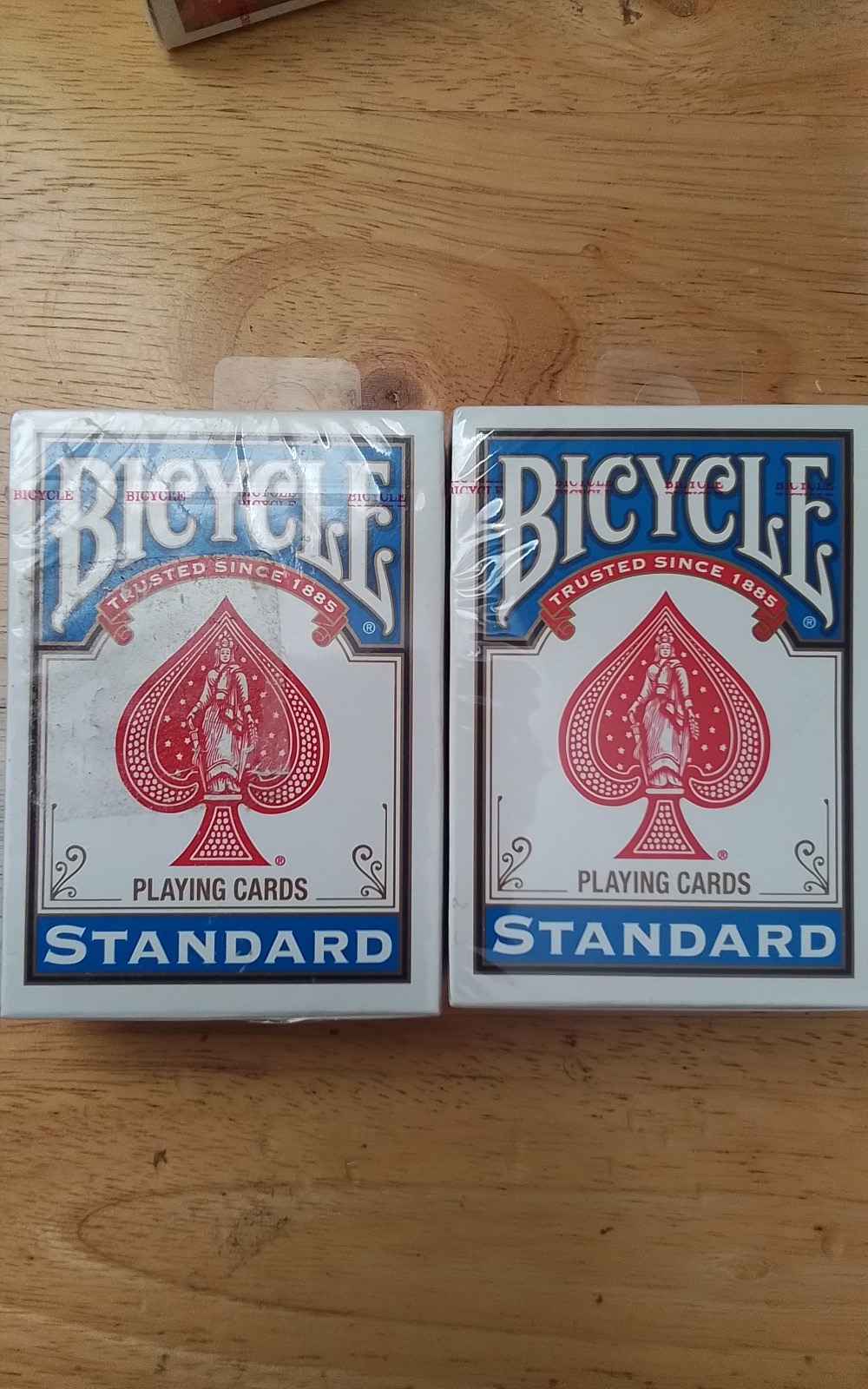 2-Pack Bicycle Standard Poker Cards - Choose Red or Blue Back Design