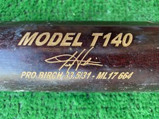 CLEVELAND GUARDIANS TODD HANKINS GAME USED BASEBALL BAT