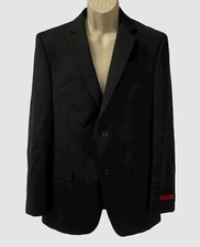  360 Alfani Men's 40R Black Slim-Fit Stretch Solid Suit Jacket Blazer Sport Coat