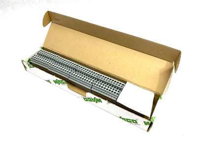 Wago 281-601 Feed-Through Terminal Block 2-Conductor GRAY BOX OF 50
