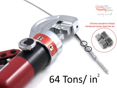 Muzata 60KN Upgraded Custom Hydraulic Hand Crimper Tool For 1/8 - View #8