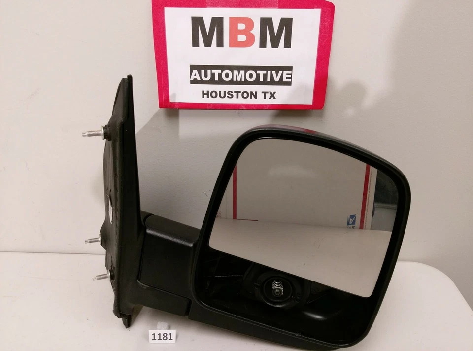 08-14 ESPEJO PUERTA MANUAL VISTA LATERAL DERECHO CHEVROLET EXPRESS PASSEGER 20838066 OEM Foto 2 de 4