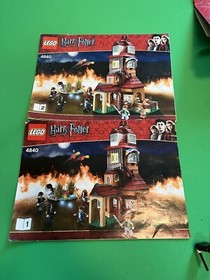 LEGO 4840 Harry Potter: The Burrow 100% W/Box, Minifigures And Instructions