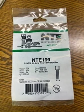 NTE199 Transistor NPN Low Noise Hi Gain Pre Amp,