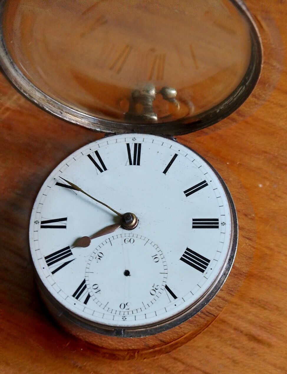 Silver Fusee pocket watch Hallmark Chester 1818 Roskell Liverpool eBay