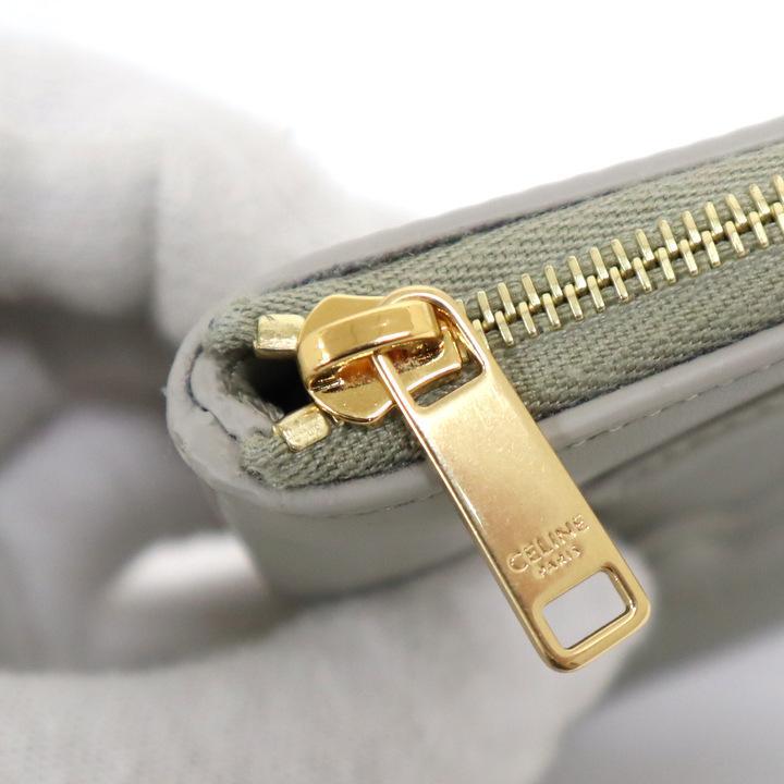 CELINE ♡ Vintage ♡ Key ring & coin case CELINE Coin Case Accessory Case Logo Triomphe Leather Brown
