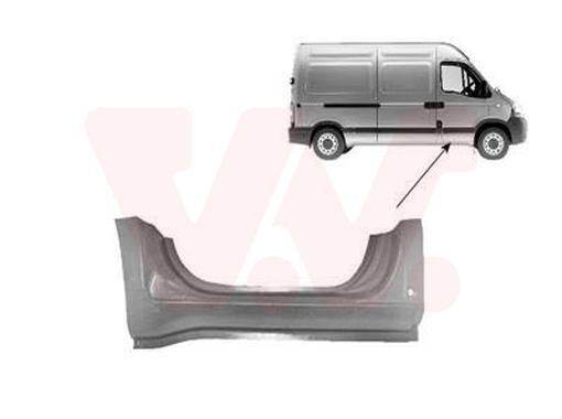 Seitenschweller Rechts FüR Renault Master II Kasten FD JD Ed/Hd/Ud Iveco Daily-image
