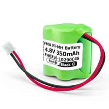 Ni-MH Rechargeable Battery 4.8V 350mAh 2/3AAA for LED Light Model Plane Car Toys