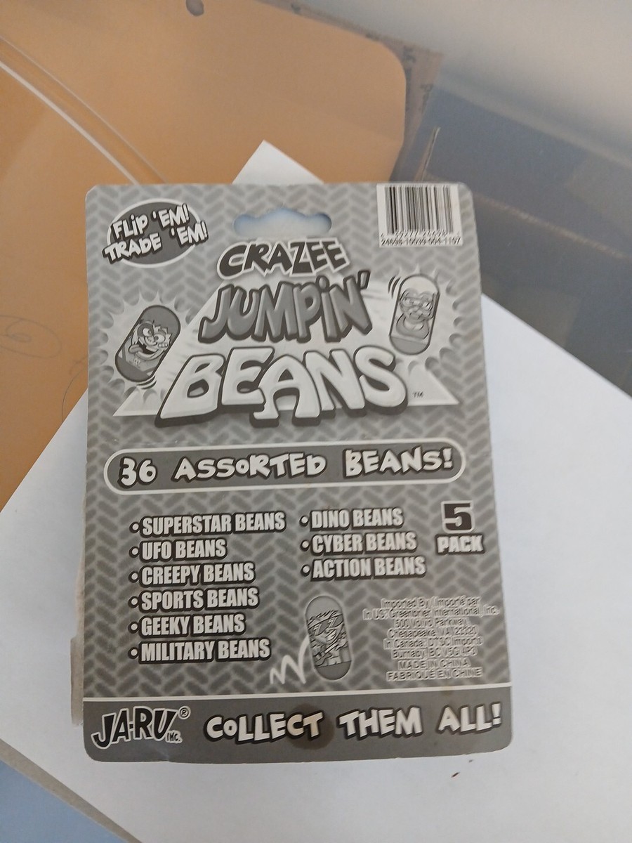 JA-RU Crazee Jumpin' Beans - 3 Pack Flip Em Trade Em 2004 for sale