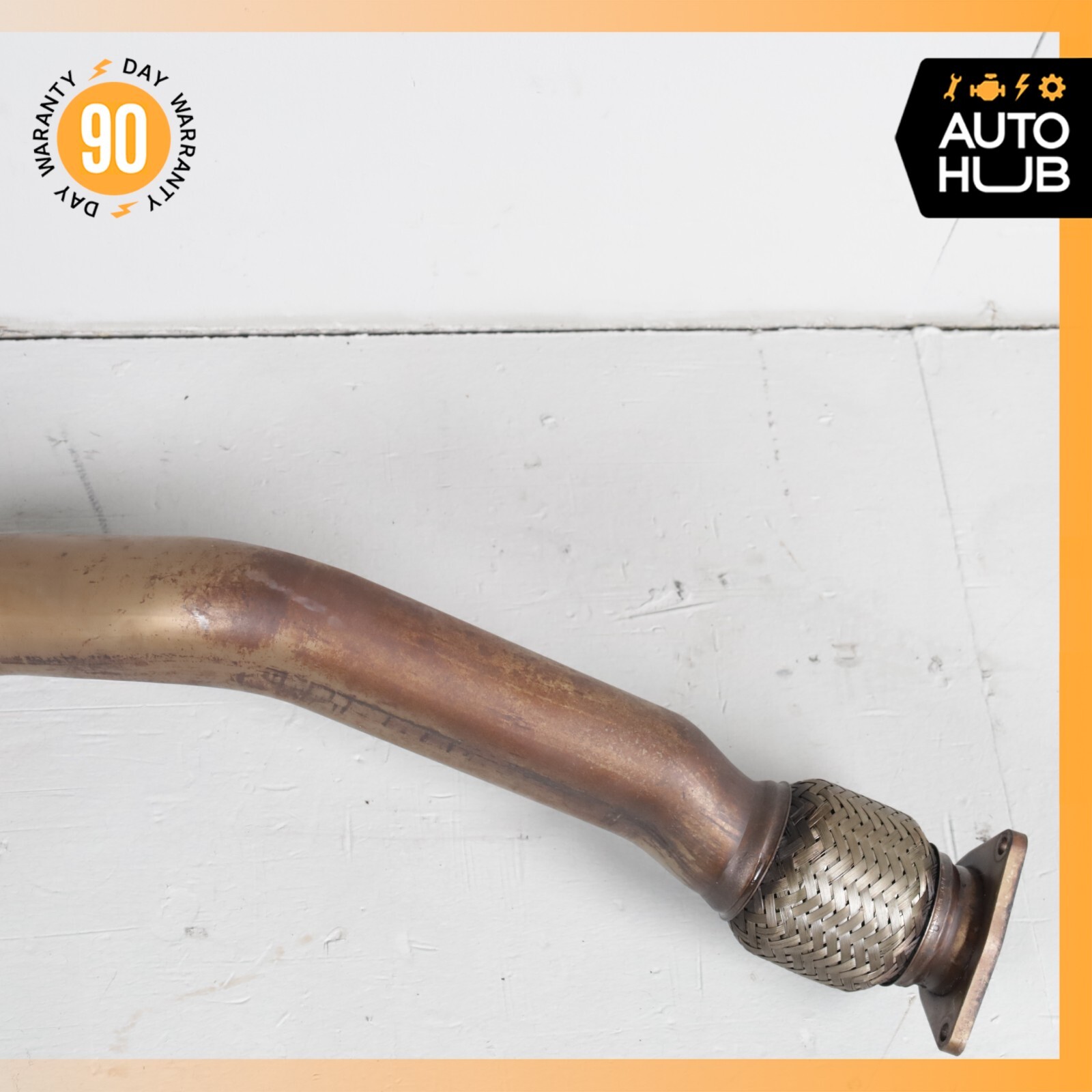 03-13 Bentley Continental GTC GT Exhaust Downpipe Left & Right Side Set OEM 62k