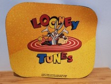 RARE Warner Bros 1995 Looney Tunes Bugs Bunny, Daffy, Tweety Taz Mouse Pad