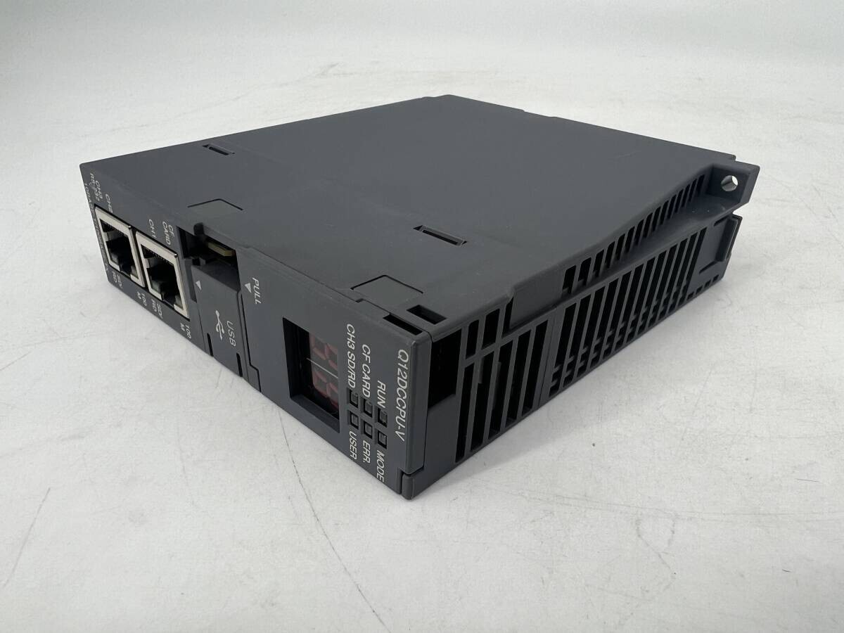 Mitsubishi Q12DCCPU-V C Controller CPU Module Removed From The