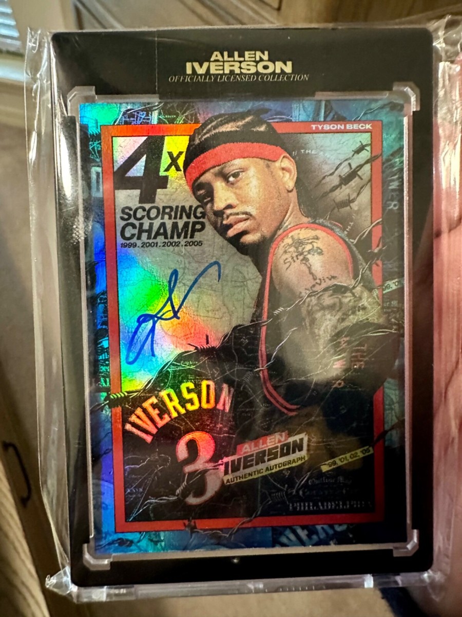 ALLEN IVERSON X TYSON BECK /22 NBA カード