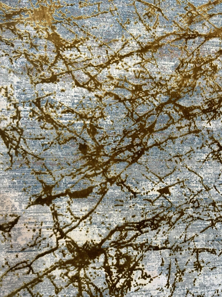 Tapete de área grande de luxo tapetes de bambu e seda para quarto sala de estar - Imagem 4 de 4